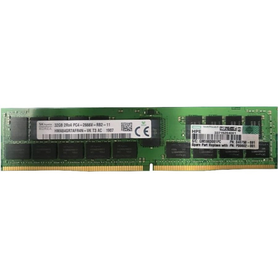 HPE - Certified Genuine Parts 32GB DDR4 SDRAM Memory Module P00602-001