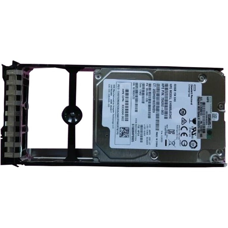 HPE - Certified Genuine Parts 600 GB Hard Drive - 2.5" Internal - SAS (12Gb/s SAS)