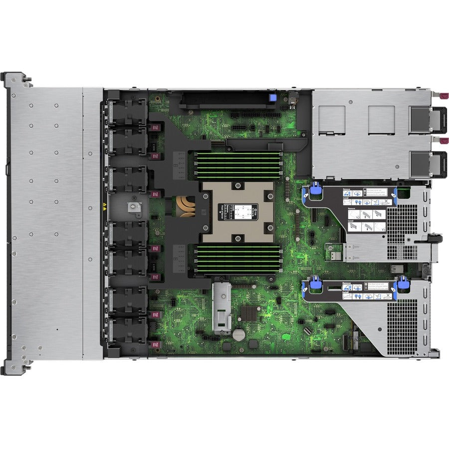 HPE ProLiant DL325 G11 1U Rack Server - 1 x AMD EPYC 9354P 2.85 GHz - 32 GB RAM - 12Gb/s S