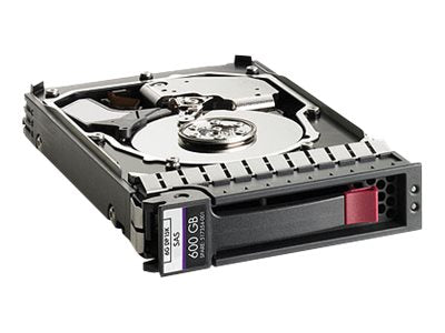 HPE TDSourcing Dual Port Enterprise - Hard drive - 600 GB - hot-swap - 3.5 - SAS 6Gb/s - 15000 rpm - refurbished"