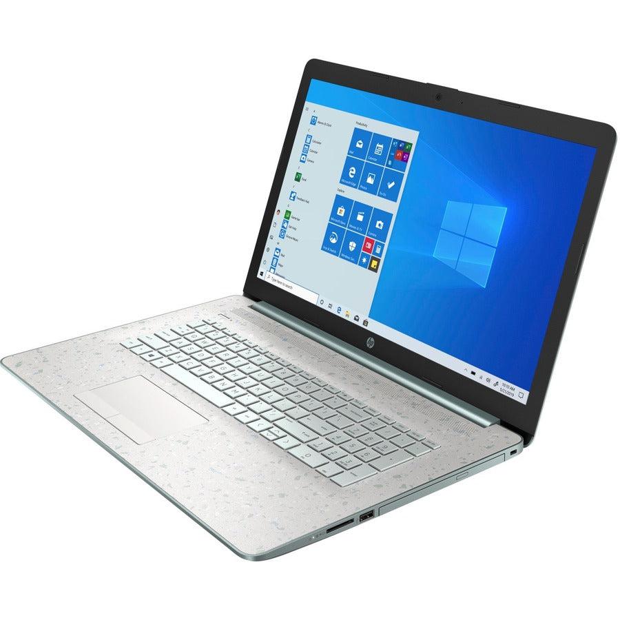 HPI SOURCING - CERTIFIED PRE-OWNED 17-by2000 17-by2012ds 17.3" Touchscreen Notebook - HD+ - 1600 x 900 - Intel Pentium Gold 6405U Dual-core (2 Core) 2.40 GHz - 8 GB Total RAM - 512 GB SSD - Muted Sage, White Terrazzo - Refurbished