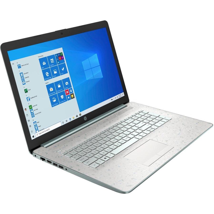 HPI SOURCING - CERTIFIED PRE-OWNED 17-by2000 17-by2012ds 17.3" Touchscreen Notebook - HD+ - 1600 x 900 - Intel Pentium Gold 6405U Dual-core (2 Core) 2.40 GHz - 8 GB Total RAM - 512 GB SSD - Muted Sage, White Terrazzo - Refurbished