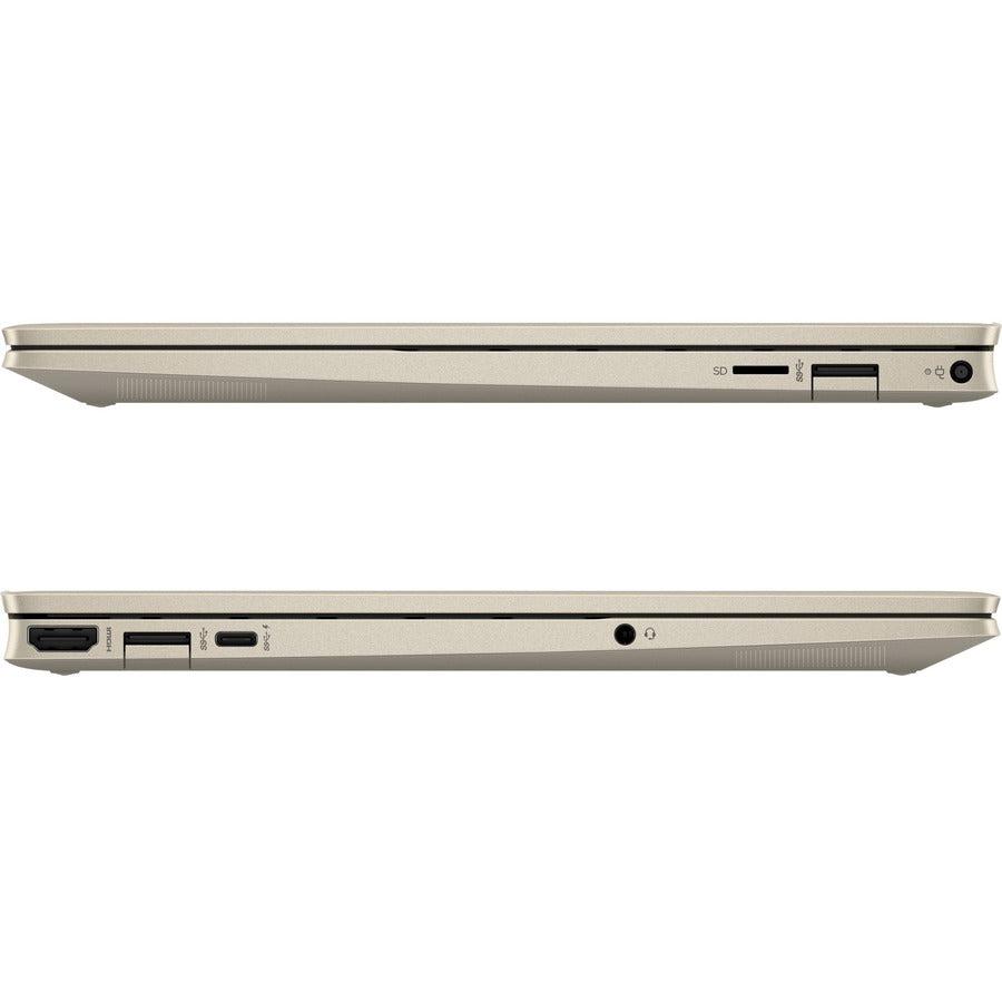 HPI SOURCING - CERTIFIED PRE-OWNED Pavilion Aero 13-be0000 13-be0227od 13.3" Notebook - WUXGA - 1920 x 1200 - AMD Ryzen 7 5800U Octa-core (8 Core) - 8 GB Total RAM - 8 GB On-board Memory - 512 GB SSD - Warm Gold Aluminum, Warm Gold - Refurbished