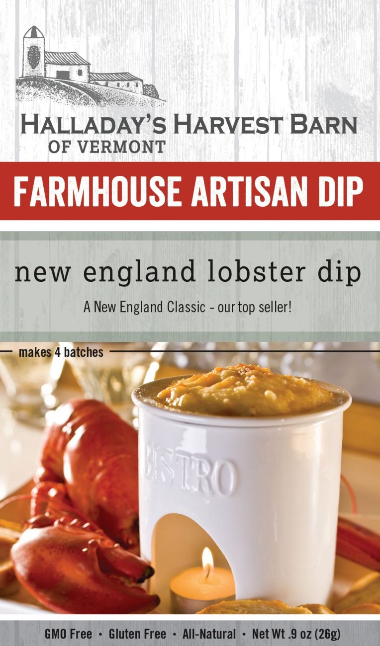Halladays New England Lobster Dip Mix