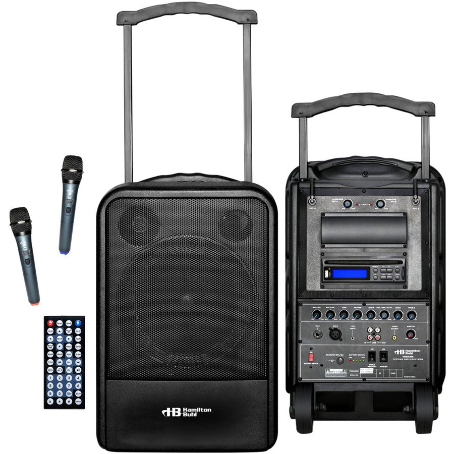 Hamilton Buhl High Quality PA System - DVD/CD/MP3 Bluetooth® and Wireless Handheld