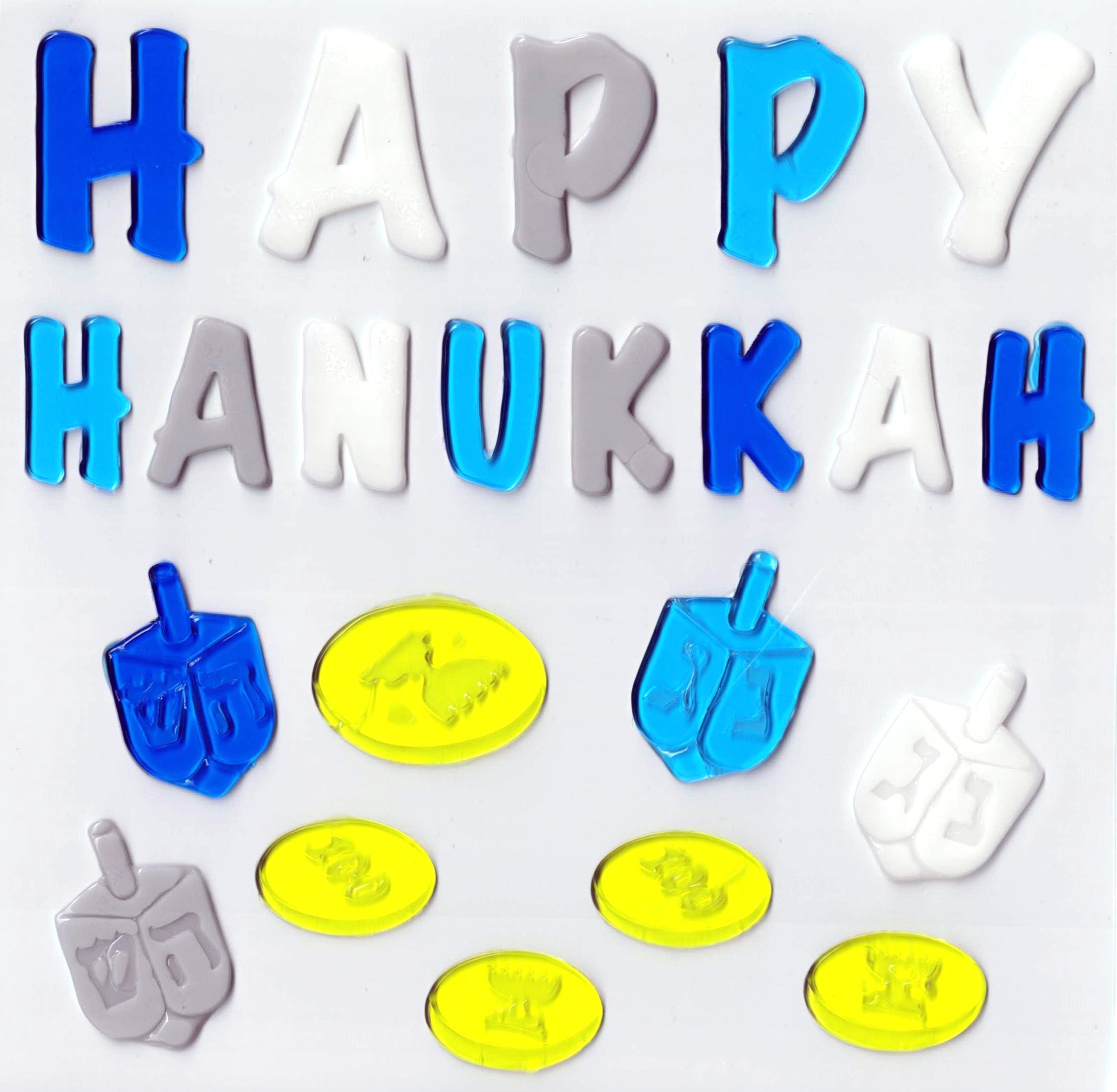 Hanukkah Window Cling -