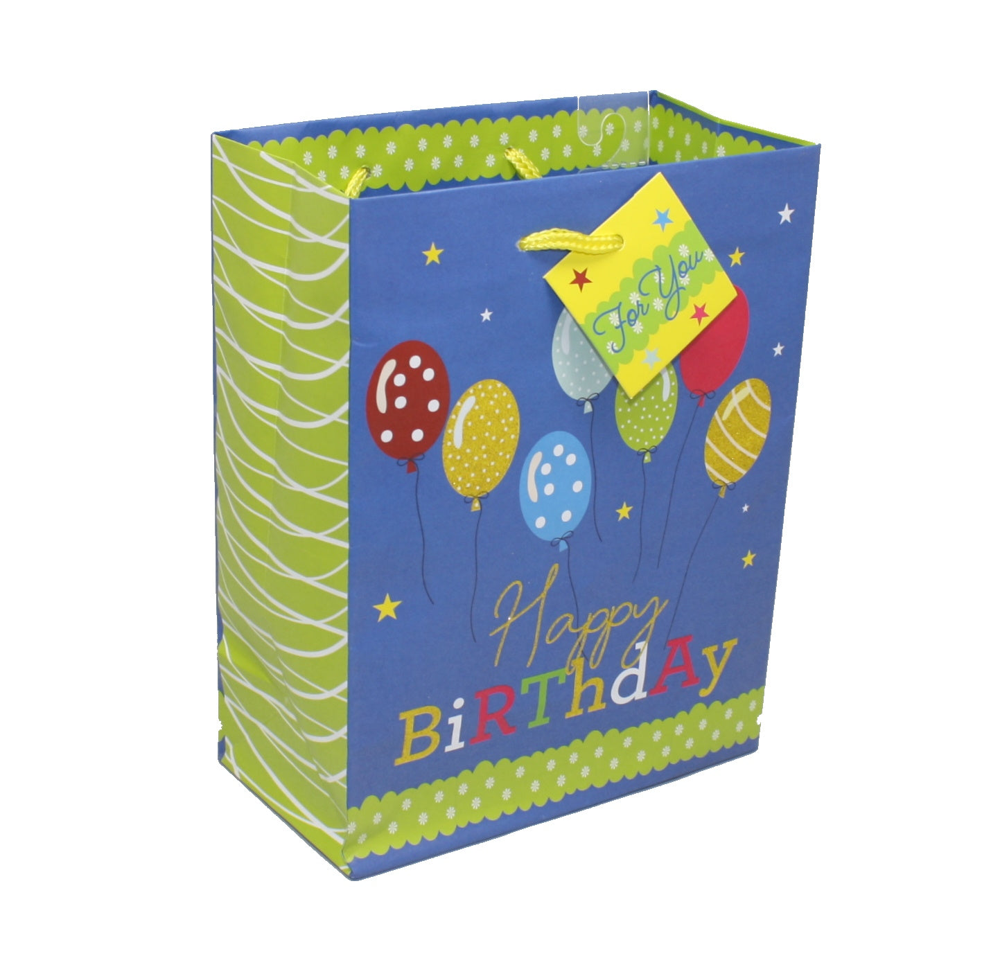 Happy Birthday Balloons Gift Bag