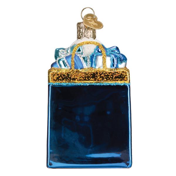 Happy Hanukkah Glass Ornament