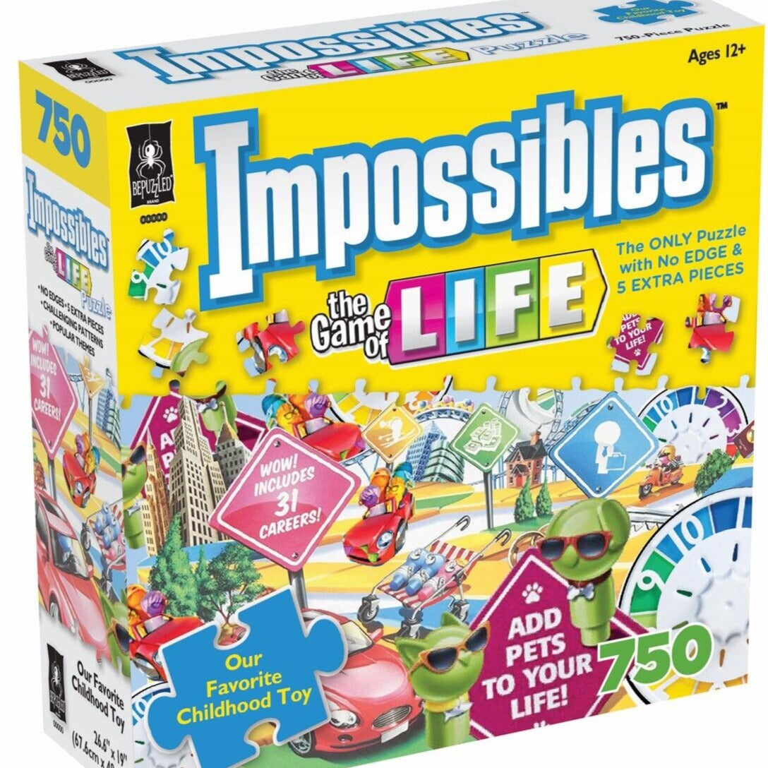 Hasbro Game Of Life Impossibles Puzzle
