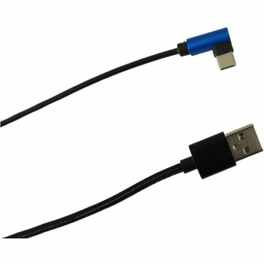 Havis Right-Angle USB-C Cable For Brother PocketJet 8 Printer - 6 ft USB/USB-C Data
