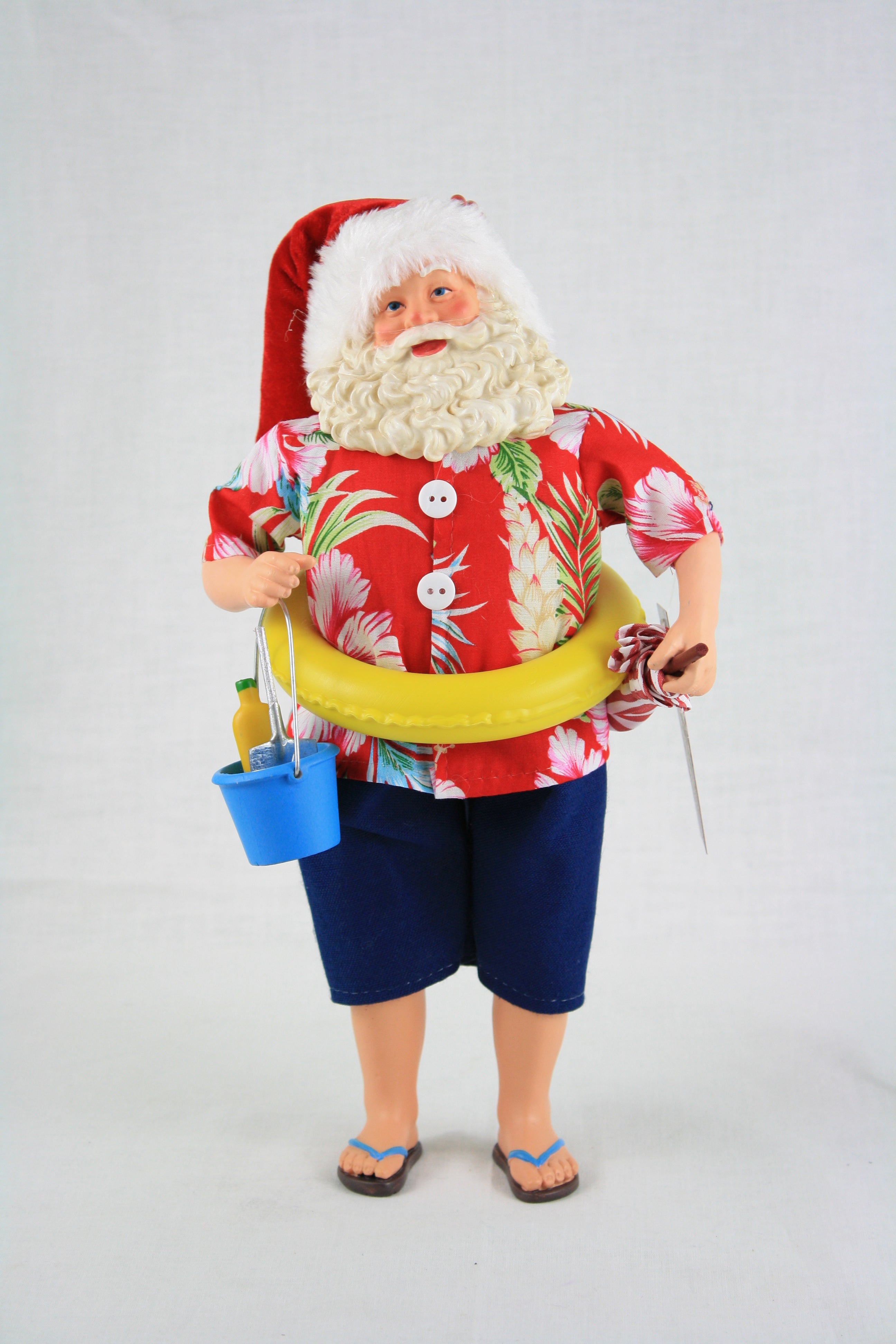 Hawaiian Shirt Santa - 12 Inch
