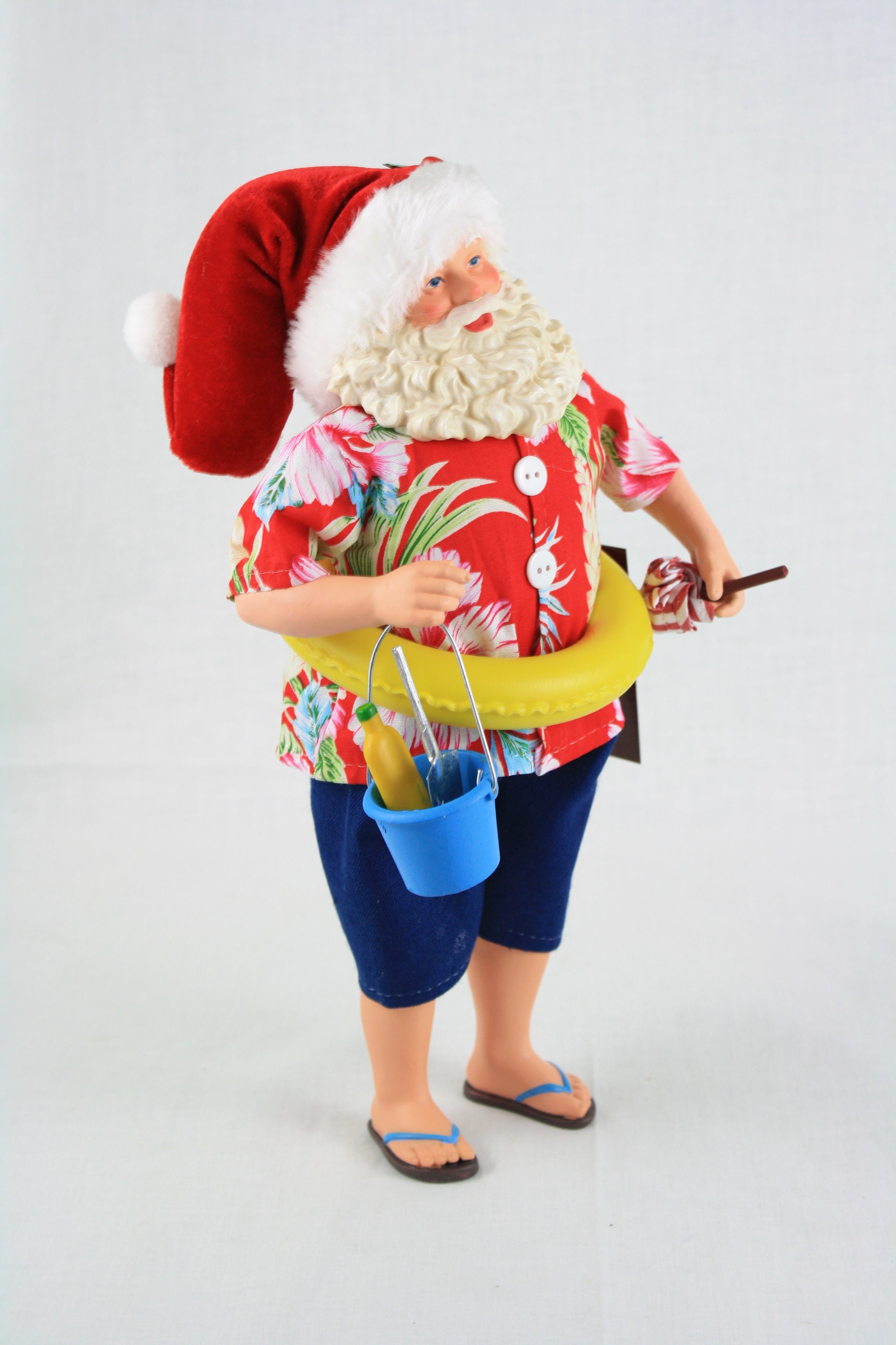 Hawaiian Shirt Santa - 12 Inch
