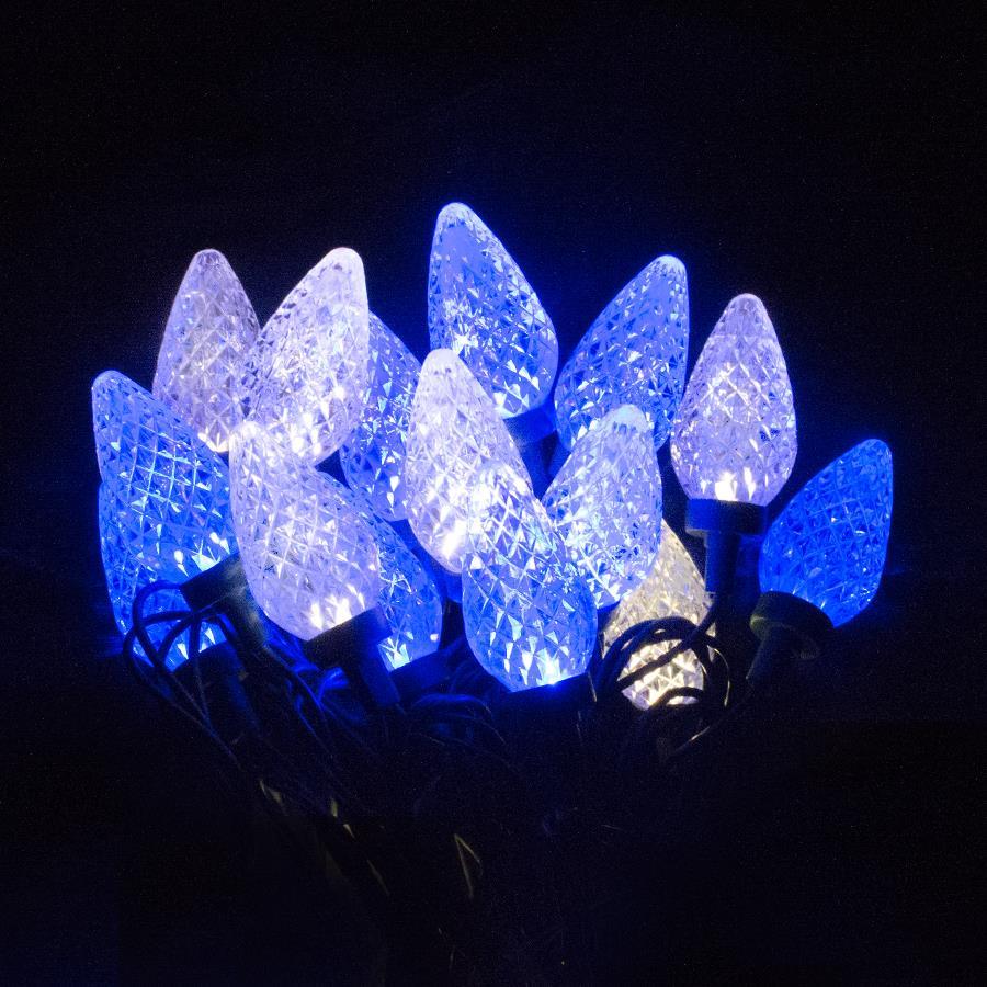 Hbl 35 C9 Faceted W/ Remote - Blue&White