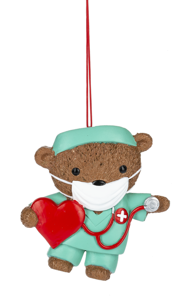 Healthcare Bear Ornament