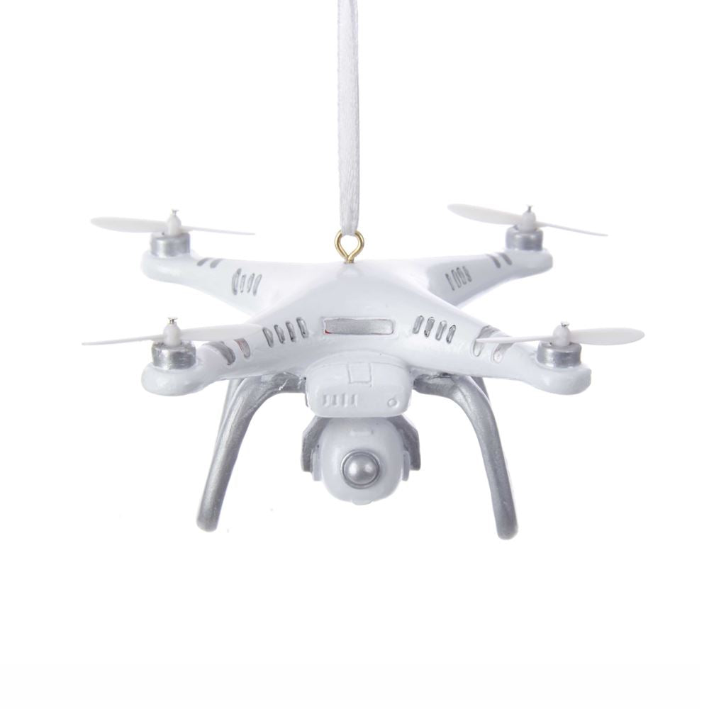 High Tech Drone Ornament - 3.5 Inches