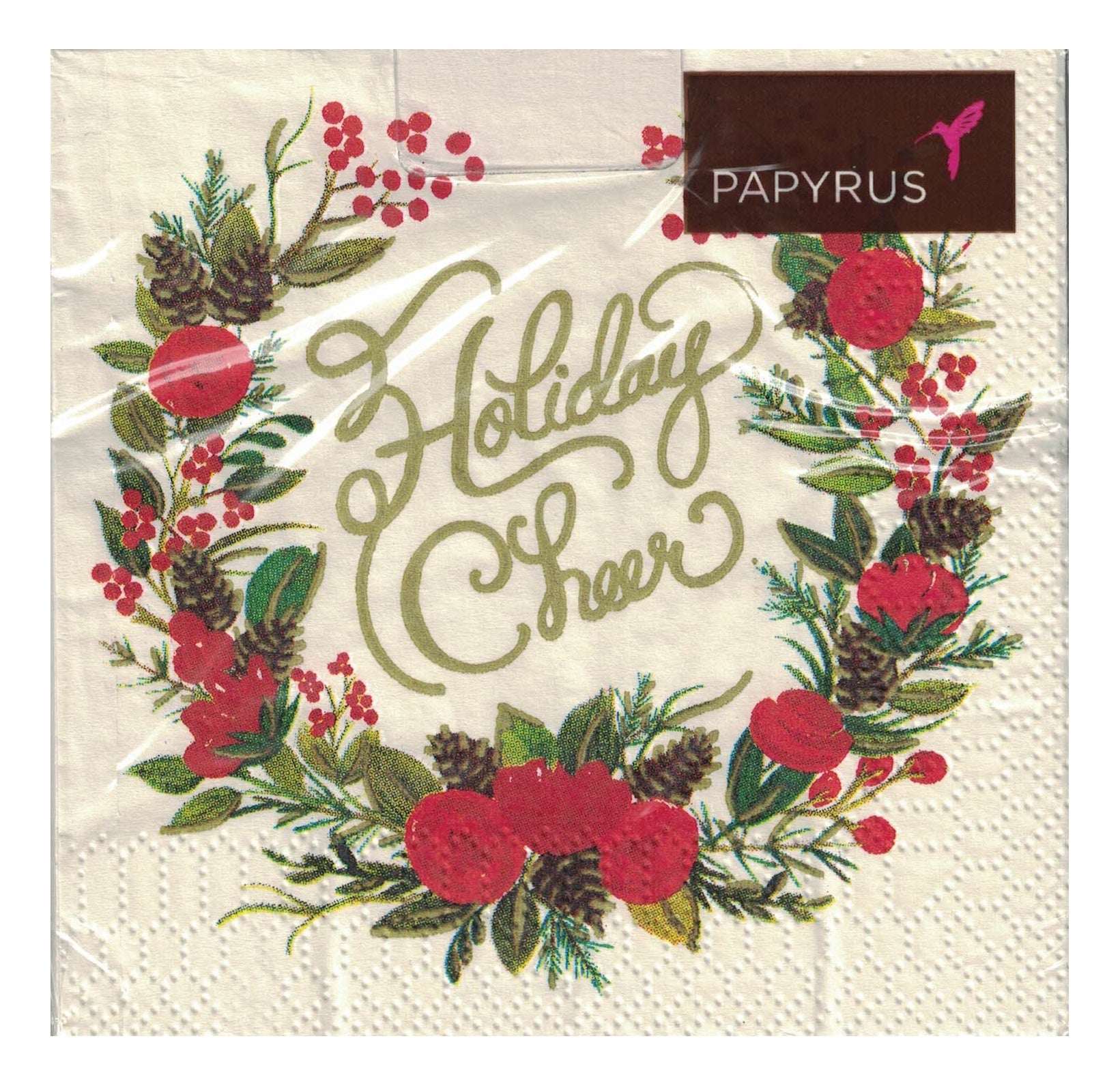 Holiday Cheer Cocktail Napkin