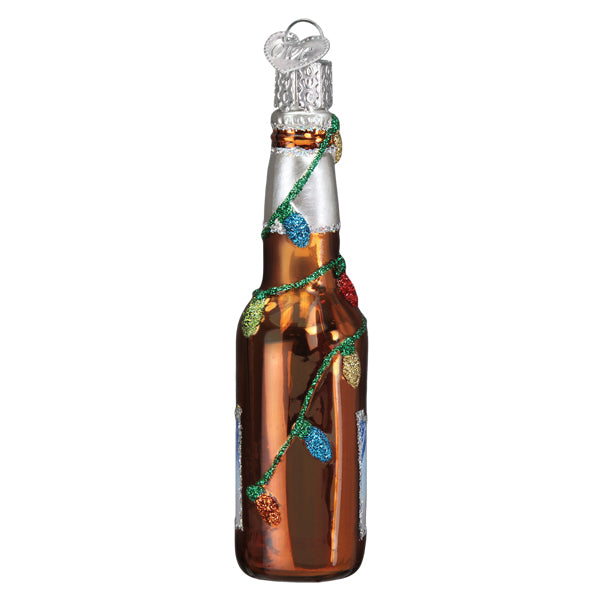 Holiday Coors Lite Bottle Ornament