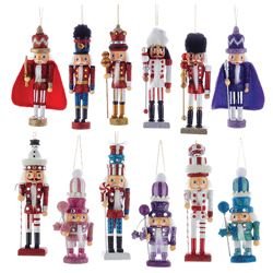 Hollywood 6 inch Wooden Nutcracker - White Fur Hat