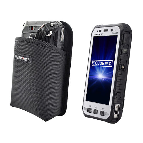 Holster with Fixed Belt Loop & D-Rings for Panasonic FZ-X1/FZ-E1 with Hand Strap
