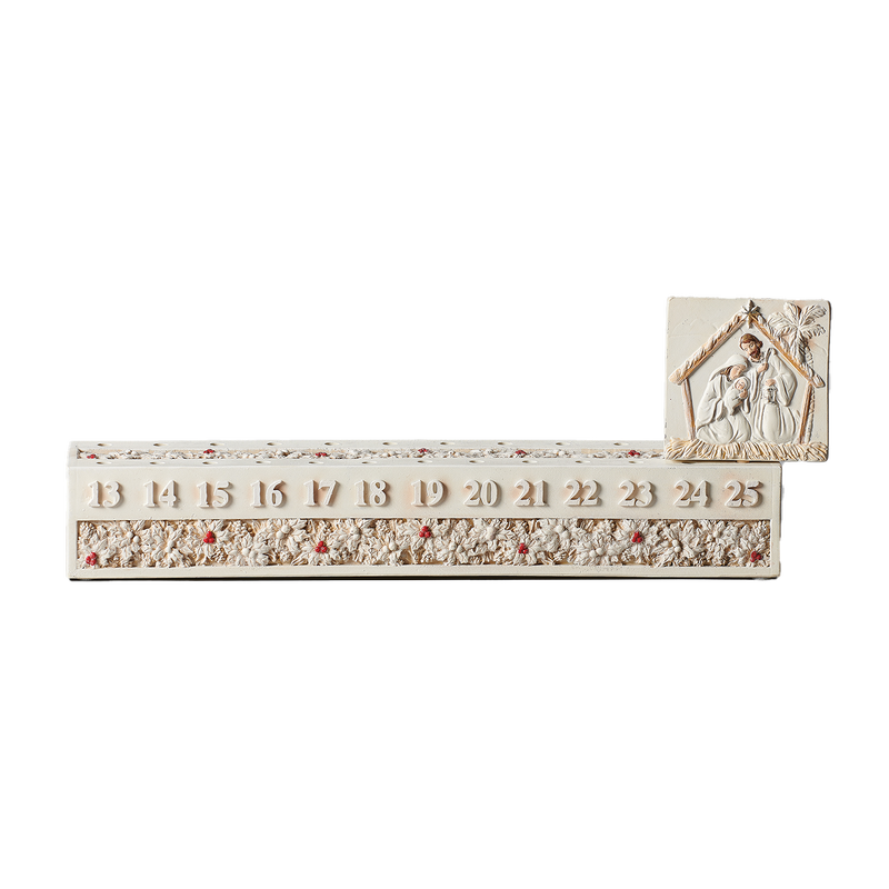 Holy Family Nativity Countdown Block