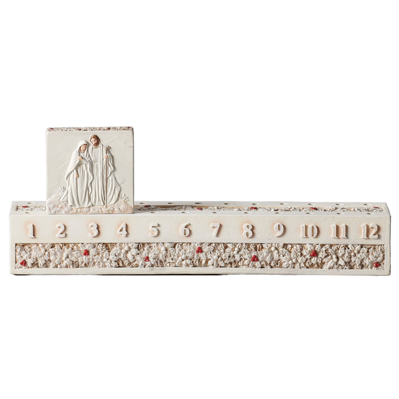 Holy Family Nativity Countdown Block