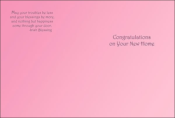 Home Sweet Home - New Home card