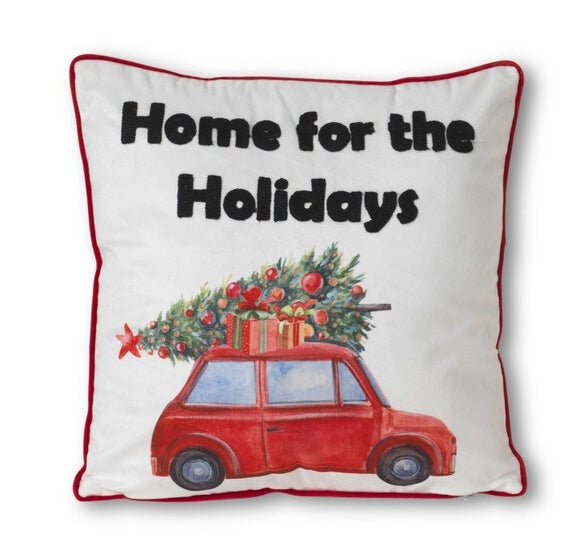 Home for the Holidays Decorative Pillow