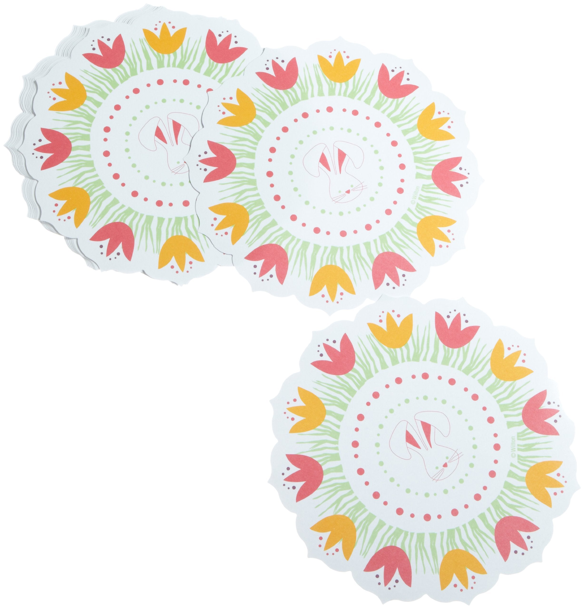 Hop and Tweet Easter Doilies