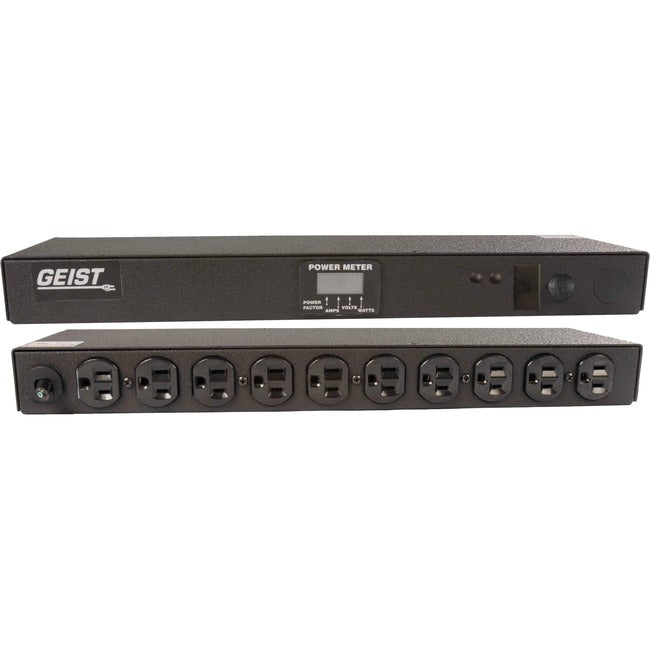 Horizontal Metered Power Distribution Unit - Digital RMS Power Meter | Vertiv Geist 38641