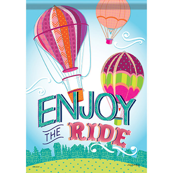 Hot Air Balloons Durasoft Large Flag - 28" x 40"