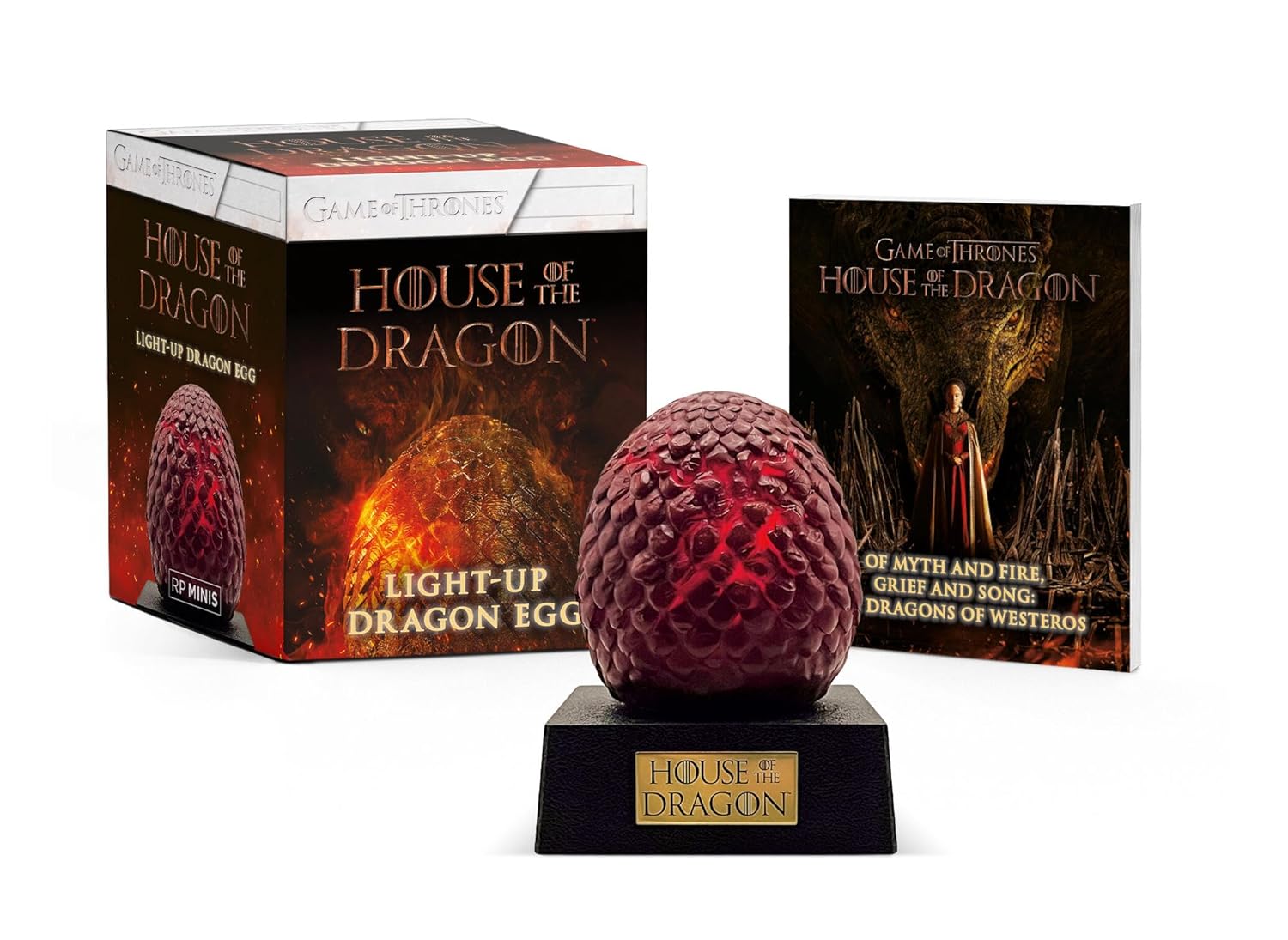 House Of The Dragon: Light Up Dragon Egg