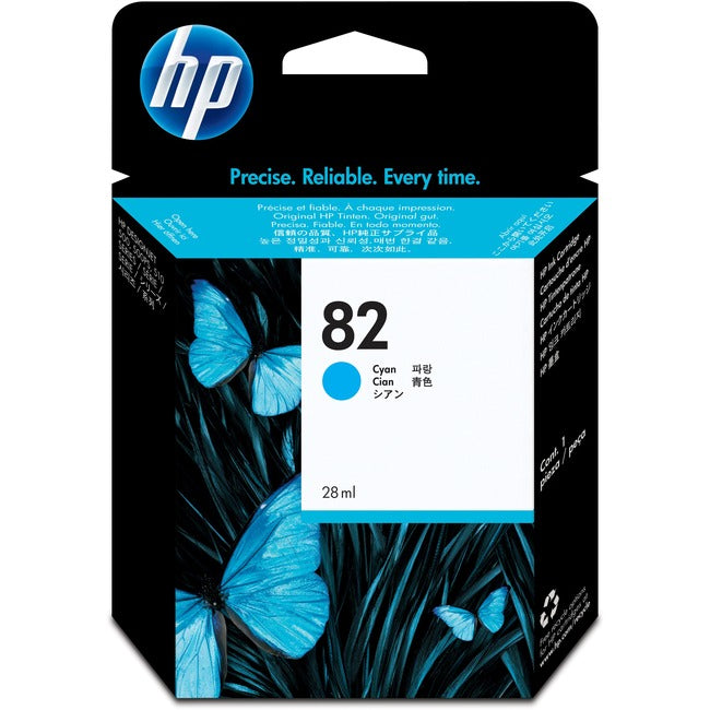 Hp No 82 Cyan Ink Cartridge