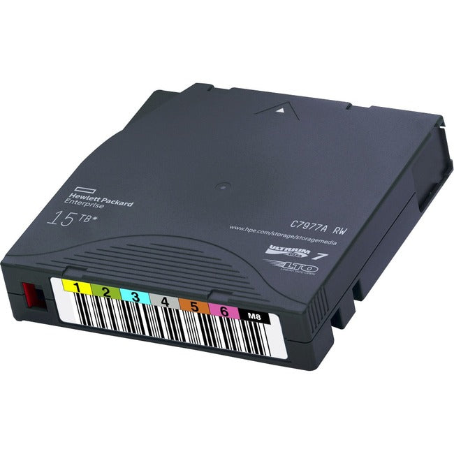 Hpe Lto-7 Ultrium Type M 22.5 Tb Rw 20 Data Cartridges Non Custom Labeled With C