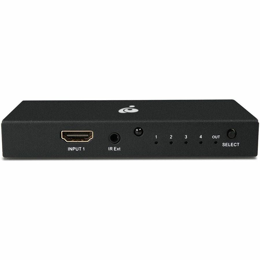 IOGEAR 4-Port 8K UltraHD HDMI Switch - 7680 x 4320 - 8K - 4 x 1.0 - Display - 1 x HDMI