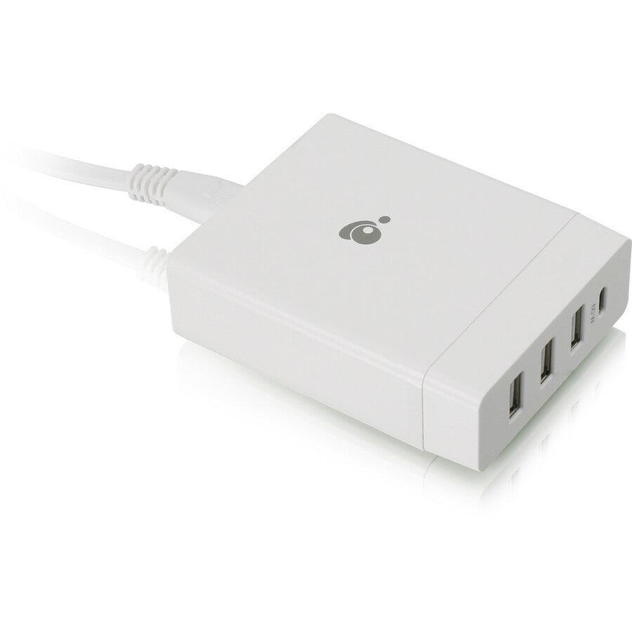 IOGEAR USB-C 72W 4-port Charger