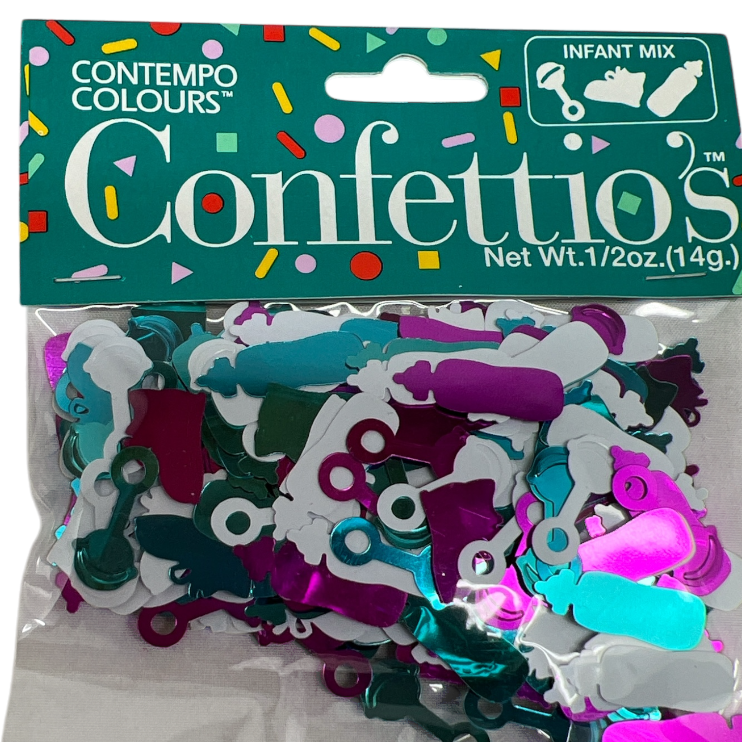Infant Mix Confetti Party Decoration