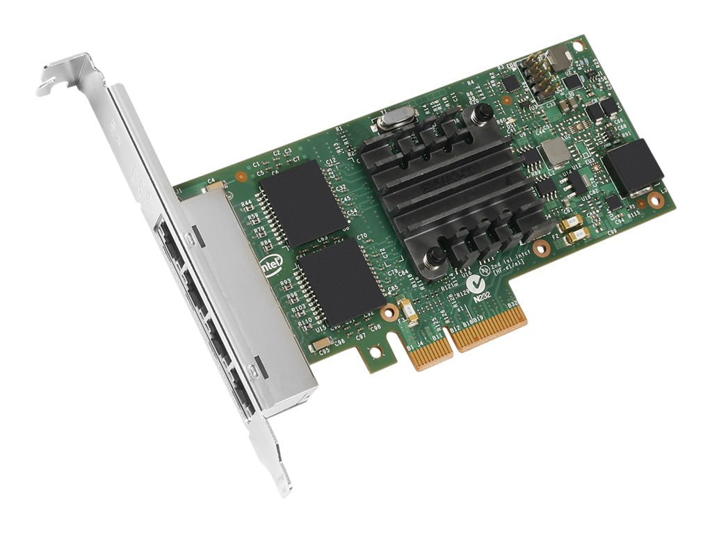 Intel Ethernet Server Adapter I350-T4 - Network adapter - PCIe 2.0 x4 low profile - Gigabit Ethernet x 4