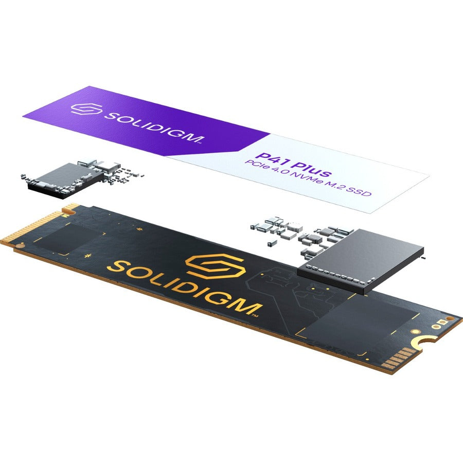 Intel P41 Plus SSDPFKNU010TZX1 1 TB Solid State Drive - M.2 2280 Internal - PCI Express NVMe (PCI Express NVMe 4.0 x4)