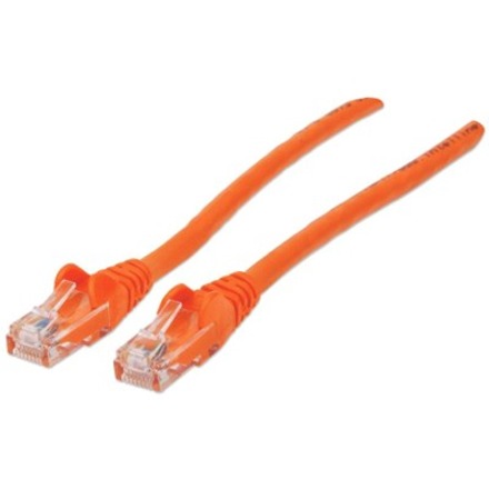 Intellinet Network Solutions Cat6 UTP Network Patch Cable, 50 ft (15.0 m), Orange