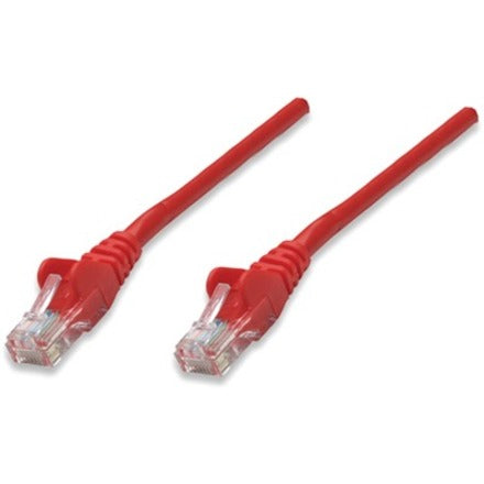 Intellinet Network Solutions Cat6 UTP Network Patch Cable, 50 ft (15.0 m), Red