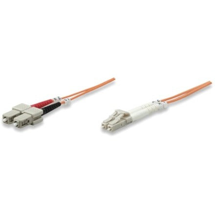 Intellinet Network Solutions Fiber Optic Patch Cable, LC/SC, OM1, 62.5/125, Multimode, 471282