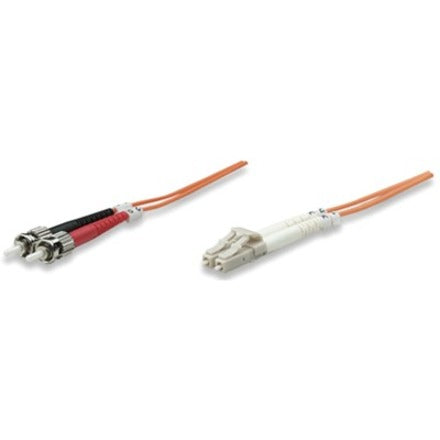 Intellinet Network Solutions Fiber Optic Patch Cable, LC/ST, OM1, 62.5/125, Multimode, 471336