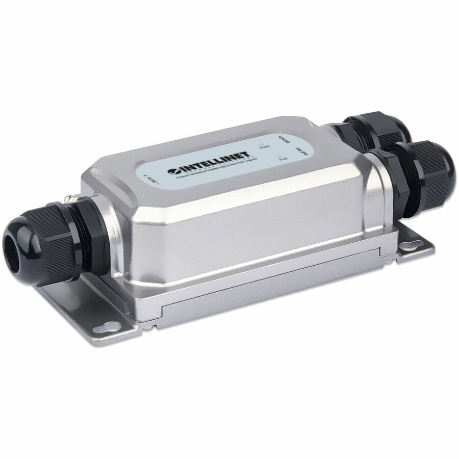 Intellinet PoE+ Injector - 56 V DC Input - 55 V DC, 600 mA Output - 1 x RJ-45 Input