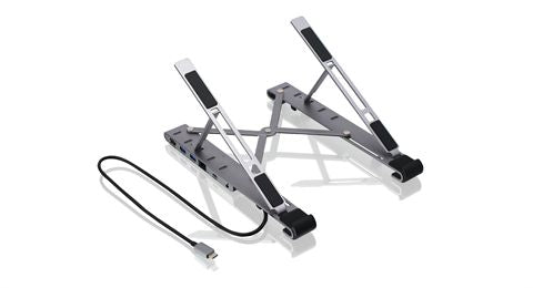 Iogear Dock Pr 6 In 1 4K Dock Stand, 1X Hdmi 4K@30Hz, 2X Usb-A Gen 1 5Gbps, 1X U