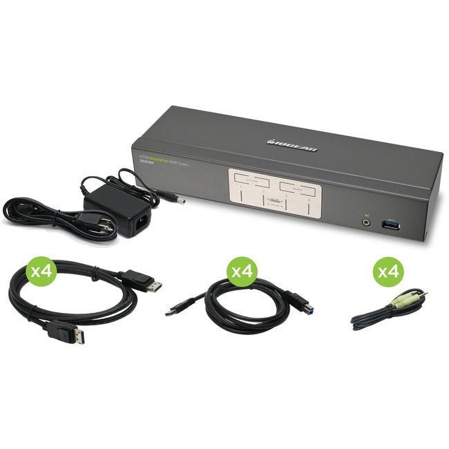 Iogears 4-Port Displayport Kvmp Switch Features The Most Affordable Combination