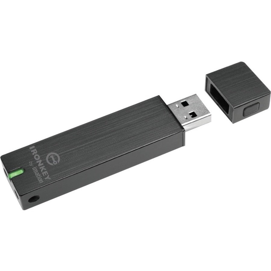 IronKey 32GB Basic S250 USB 2.0 Flash Drive IKS250B/32GB