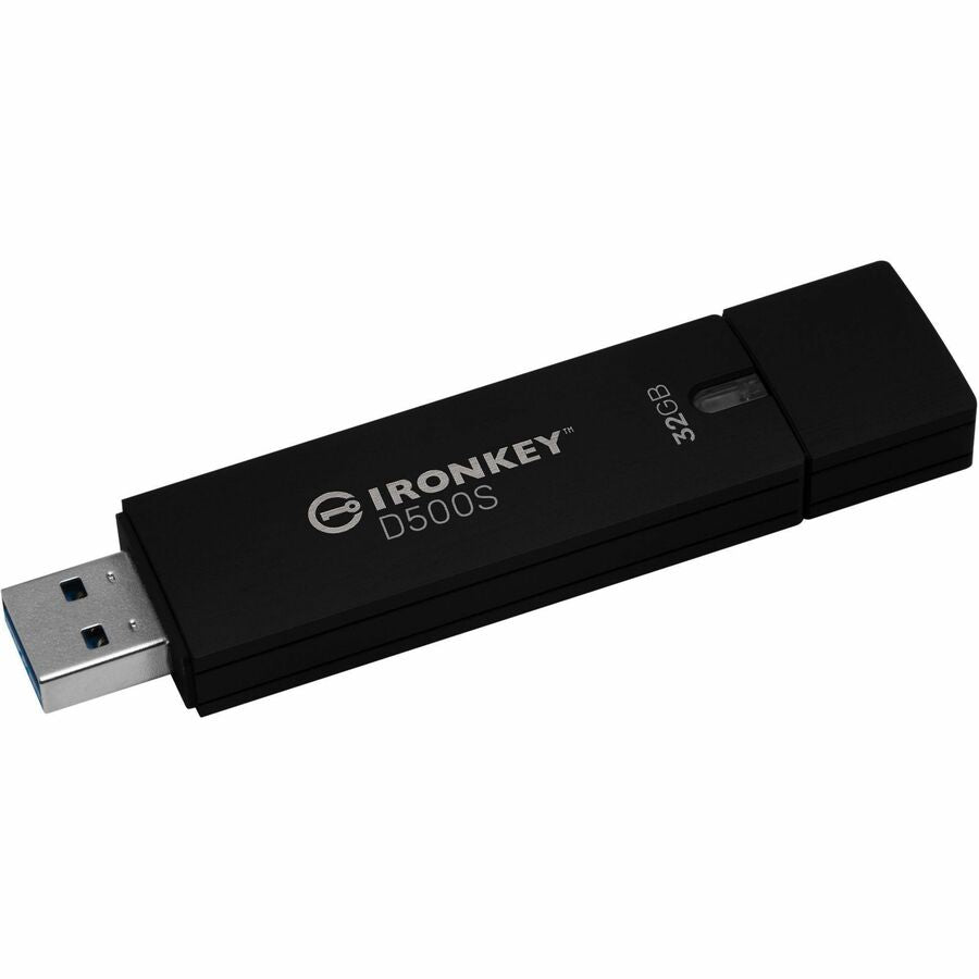 IronKey D500S 32GB USB 3.2 (Gen 1) Type A Flash Drive - 32 GB - USB 3.2 (Gen 1) Type A -