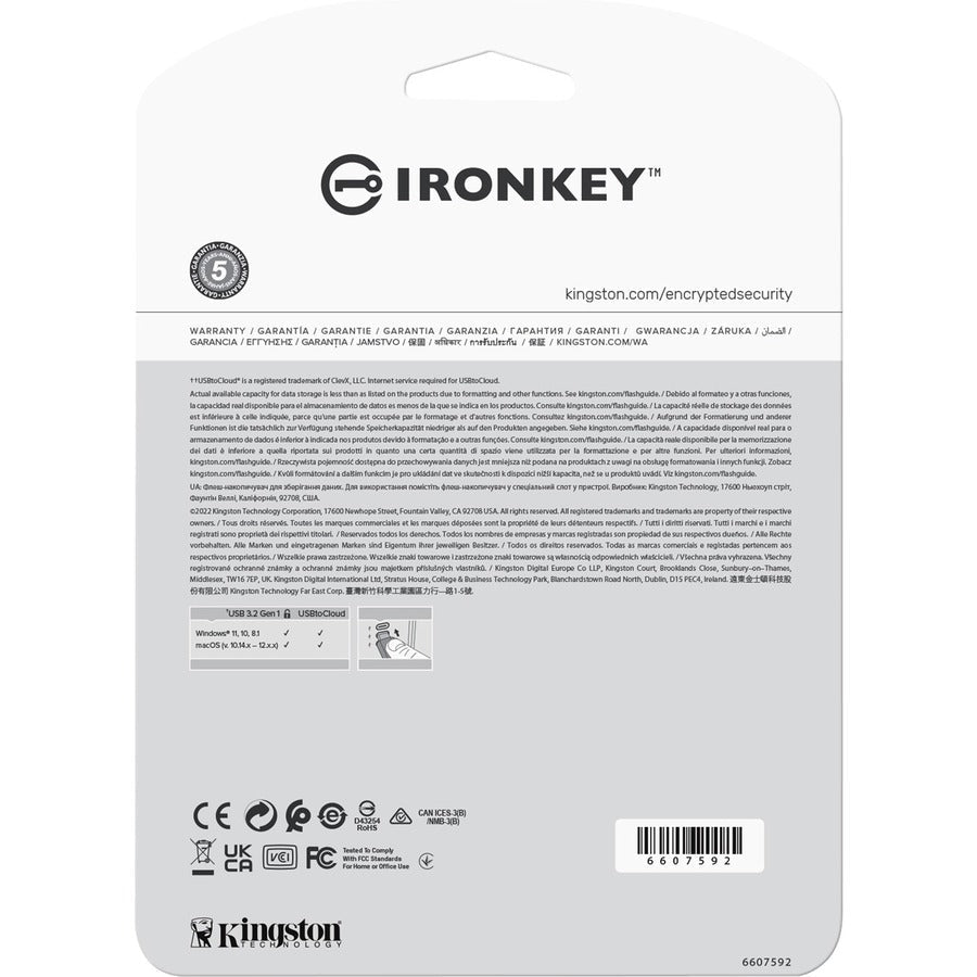 IronKey Locker+ 50 USB Flash Drive IKLP50/32GB