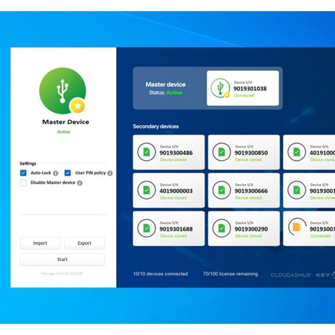 Istorage Cloudashur Keywriter Software - Device License Is-Kw-Ca-50-99