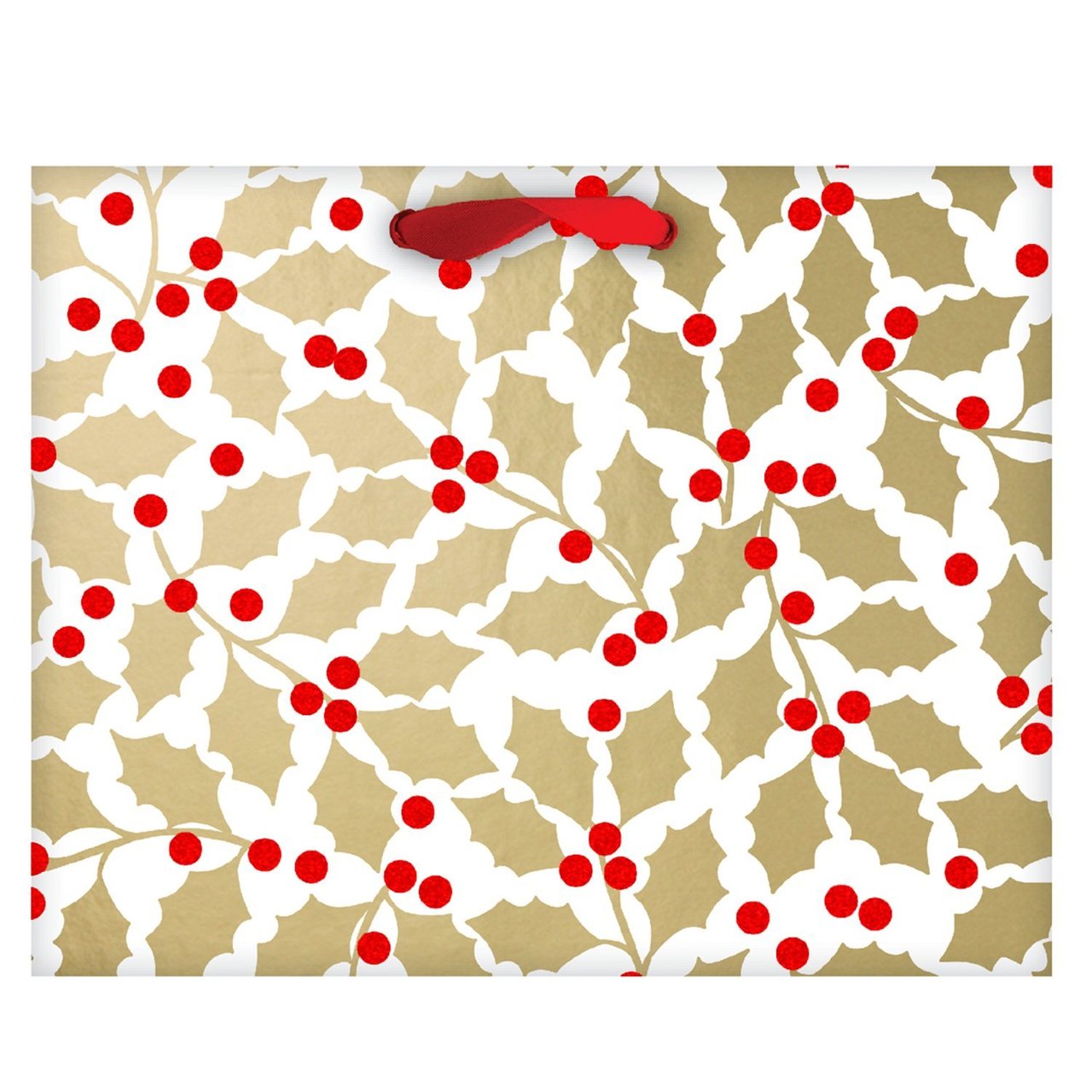 JR Large Tote Giftbag - Elegant Holly